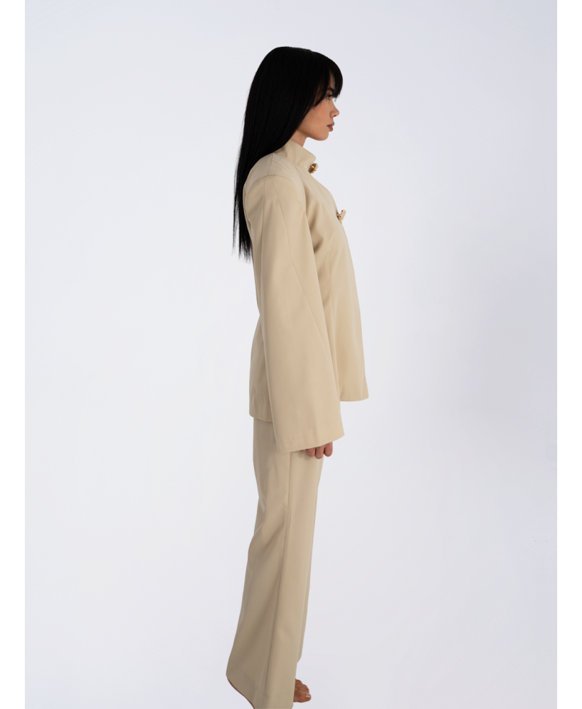 Imperial Beige Couture Suit