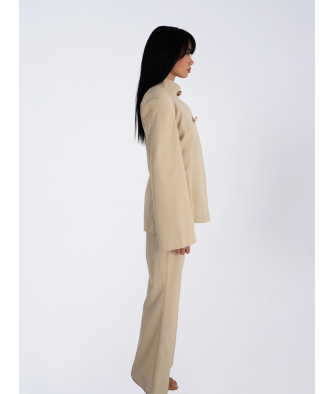 Imperial Beige Couture Suit
