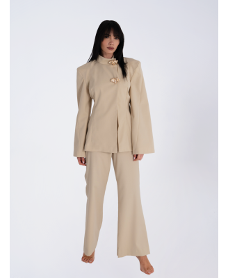 Imperial Beige Couture Suit
